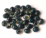Natural Moss Agate 7×9 mm Oval Cabochon – AAA Quality Moss Agate Oval 7x9mm