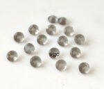 Natural Grey Moonstone 3 mm Round Cut Faceted– AAA Quality Moonstone Round Faceted 3mm