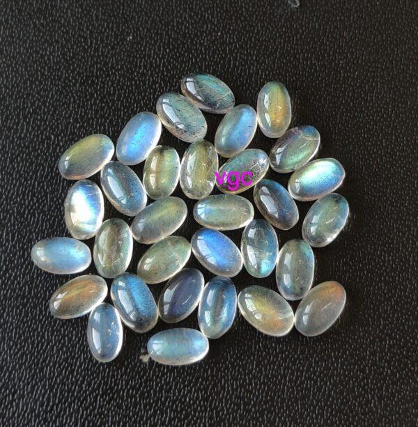 Natural Labradorite 9×11 mm Oval Cabochon – AAA Quality Labradorite Oval Cabochon 9x11mm