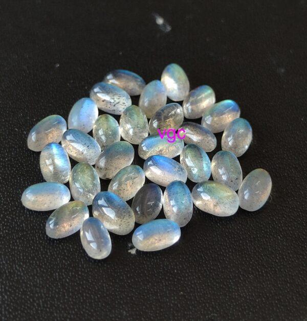 Natural Labradorite 9×11 mm Oval Cabochon – AAA Quality Labradorite Oval Cabochon 9x11mm