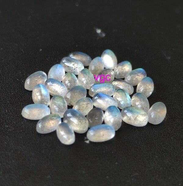 Natural Labradorite 9×11 mm Oval Cabochon – AAA Quality Labradorite Oval Cabochon 9x11mm