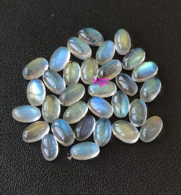 Natural Labradorite 9×11 mm Oval Cabochon – AAA Quality Labradorite Oval Cabochon 9x11mm