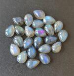 Natural Labradorite 4×6 mm Pear Cabochon – AAA Quality Labradorite Pear Cabochon 4x6mm