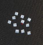 Super Top Quality White Moissanite D-f Color VS Purity 2 mm Square Princess Cut – AAA Moissanite Square Superb Cut And Luster 2mm