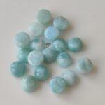 Natural Larimar 6 mm Round Cabochon – Larimar Round Cabochon 6mm