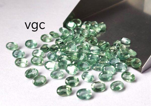 Natural Mint Kyanite 4×6 mm Oval Faceted Cut – Kyanite Oval Faceted 4x6mm