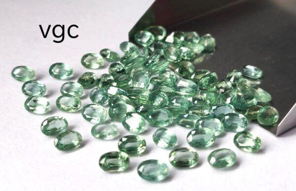 Natural Mint Kyanite 4×6 mm Oval Faceted Cut – Kyanite Oval Faceted 4x6mm