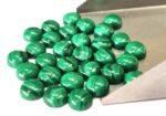 Natural Malachite 10 mm Round Cabochon – Malachite Round Cabochon 10mm