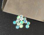 Natural Super Top Multifire Ethiopian Opal 8 mm Round Rose Cut – AAA Quality Ethiopian Opal Round 8mm