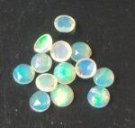 Natural Super Top Multifire Ethiopian Opal 8 mm Round Rose Cut – AAA Quality Ethiopian Opal Round 8mm