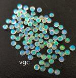 Natural Super Top Multifire Ethiopian Opal 2.5 mm Round Cabochon – AAA Quality Ethiopian Opal Round 2.5mm