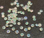 Natural Super Top Multifire Ethiopian Opal 2 mm Round Cut Faceted – AAA Quality Ethiopian Opal Round 2mm