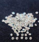 Super Top Quality White Moissanite D-f Color VS Purity 1 mm Round Brilliant Cut– AAA Moissanite Round Superb Cut And Luster 1mm