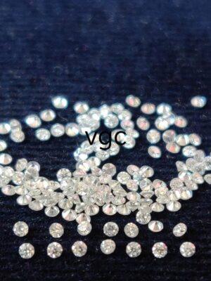 Super Top Quality White Moissanite D-f Color VS Purity 1 mm Round Brilliant Cut– AAA Moissanite Round Superb Cut And Luster 1mm