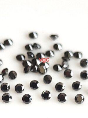 Super Top Quality Black Moissanite VS Purity 1 mm Round Brilliant Cut– AAA Moissanite Round Superb Cut And Luster 1mm