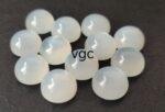 Natural White Moonstone 8 mm Round Cabochon – AAA Quality Moonstone Round Cabochon 8mm