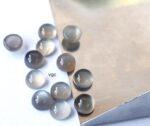 Natural Grey Moonstone 9 mm Round Cabochon – AAA Quality Moonstone Round Cabochon 9mm