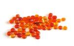 Natural Mexican Fire Opal 4 mm Round Cabochon – AAA Quality Mexican Fire Opal Round 4mm