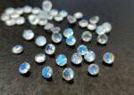 Natural Rainbow Moonstone 2 mm Round Cut Faceted – AAA Quality Rainbow Moonstone Round 2mm