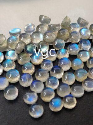 Natural Labradorite 10 mm Round Cabochon – AAA Quality Labradorite Round Cabochon 10mm