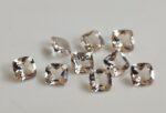 Natural Good Peach Color Morganite 10 mm Cushion Cut Faceted – AAA Quality Morganite Cushion 10mm