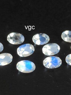 Natural Rainbow Moonstone 3×4 mm Oval Cut Faceted – AAA Quality Rainbow Moonstone Oval 3x4mm
