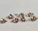 Natural Good Peach Color Morganite 5×7 mm Pear Cut Faceted – AAA Quality Morganite Pear 5x7mm