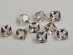 Natural Good Peach Color Morganite 10 mm Cushion Cut Faceted – AAA Quality Morganite Cushion 10mm