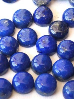 Natural Lapis Lazuli 10 mm Round Cabochon – Lapis Round Cabochon 10mm