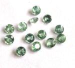 Natural Mint Kyanite 4 mm Round Faceted Cut – Kyanite Round Faceted 4mm