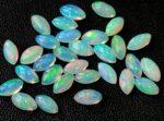 Natural Super Top Multifire Ethiopian Opal 2×4 mm Marquise Cabochon – AAA Quality Ethiopian Opal Marquise 2x4mm