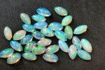 Natural Super Top Multifire Ethiopian Opal 2×4 mm Marquise Cabochon – AAA Quality Ethiopian Opal Marquise 2x4mm