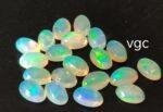 Natural Super Top Multifire Ethiopian Opal 5×7 mm Oval Cabochon – AAA Quality Ethiopian Opal Oval 5x7mm