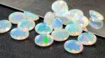 Natural Super Top Multifire Ethiopian Opal 6×8 mm Oval Cut Faceted – AAA Quality Ethiopian Opal Oval 6x8mm