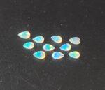 Natural Super Top Multifire Ethiopian Opal 3×5 mm Pear Cut Faceted – AAA Quality Ethiopian Opal Pear 3x5mm