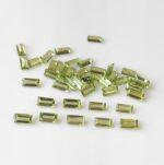 Natural Peridot 2.5×5 mm Baguette Cut Faceted – AAA Quality Peridot Baguette 2.5x5mm