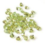 Natural Peridot 5 mm Heart Cut Faceted – AAA Quality Peridot Heart 5mm