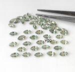 Natural Heated Green Sapphire 2.5×5 mm Marquise Faceted Cut – AAA Quality Green Sapphire Marquise Cut 2.5x5mm