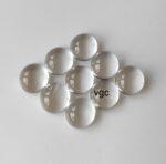 Natural Crystal Quartz 10 mm Round Cabochon – AAA Quality Crystal Quartz Round 10mm