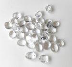 Natural Crystal Quartz 6×8 mm Oval Rose Cut – AAA Quality Crystal Quartz Oval 6x8mm