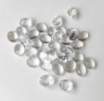 Natural Crystal Quartz 6×8 mm Oval Rose Cut – AAA Quality Crystal Quartz Oval 6x8mm