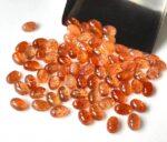 Natural Orange Sunstone 3×5 mm Oval Cabochon – AAA Quality Sunstone Oval Cabochon 3x5mm