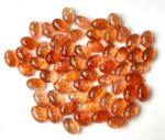Natural Orange Sunstone 3×5 mm Oval Cabochon – AAA Quality Sunstone Oval Cabochon 3x5mm
