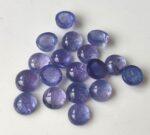 Natural Tanzanite 4 mm Round Cabochon – AAA Quality Tanzanite Round Cabochon 4mm