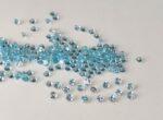 Natural Swiss Blue Topaz 1.5 mm Round Faceted Cut – AAA Quality Swiss Blue Topaz Round Faceted Cut 1.5mm