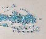 Natural Swiss Blue Topaz 1.5 mm Round Faceted Cut – AAA Quality Swiss Blue Topaz Round Faceted Cut 1.5mm