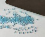 Natural Swiss Blue Topaz 1.5 mm Round Faceted Cut – AAA Quality Swiss Blue Topaz Round Faceted Cut 1.5mm