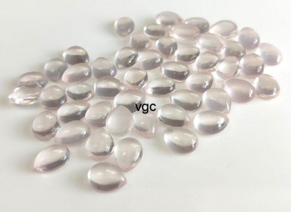 Natural Rose Quartz 3×5 mm Pear Cabochon – AAA Quality Rose Quartz Pear 3x5mm