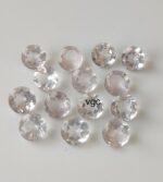 Natural Rose Quartz 10 mm Round Cut Faceted – AAA Quality Rose Quartz Round 10mm