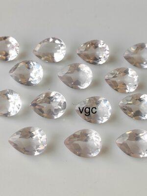 Natural Rose Quartz 3×5 mm Pear Cut Faceted – AAA Quality Rose Quartz Pear 3x5mm